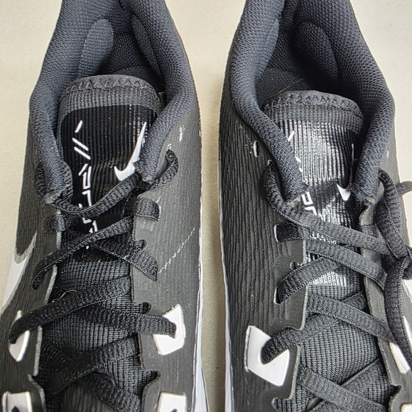 Nike Vapor Edge Speed 360 2 Football Cleats DA5455-001 Black White Sz 11.5 - Picture 8 of 8